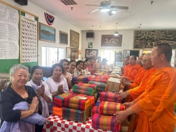 163784_0.jpg - PRESENTATION OF ROBES TO THE MONKS ANDCELEBRATION OF NEW PAGODA | https://sumnangtravel.com