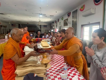 163786_0.jpg - PRESENTATION OF ROBES TO THE MONKS ANDCELEBRATION OF NEW PAGODA | https://sumnangtravel.com
