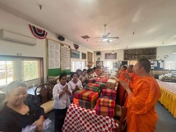 163787_0.jpg - PRESENTATION OF ROBES TO THE MONKS ANDCELEBRATION OF NEW PAGODA | https://sumnangtravel.com