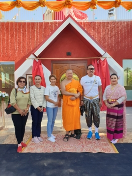 353469_0.jpg - PRESENTATION OF ROBES TO THE MONKS ANDCELEBRATION OF NEW PAGODA | https://sumnangtravel.com