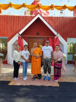 353471_0.jpg - PRESENTATION OF ROBES TO THE MONKS ANDCELEBRATION OF NEW PAGODA | https://sumnangtravel.com