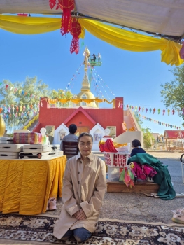 73393_0.jpg - PRESENTATION OF ROBES TO THE MONKS ANDCELEBRATION OF NEW PAGODA | https://sumnangtravel.com