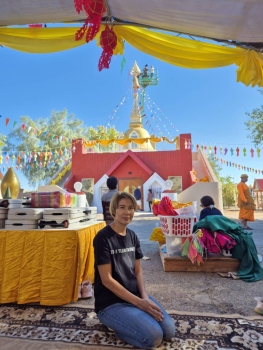 73395_0.jpg - PRESENTATION OF ROBES TO THE MONKS ANDCELEBRATION OF NEW PAGODA | https://sumnangtravel.com