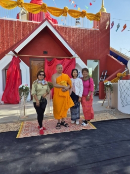 73592_0.jpg - PRESENTATION OF ROBES TO THE MONKS ANDCELEBRATION OF NEW PAGODA | https://sumnangtravel.com